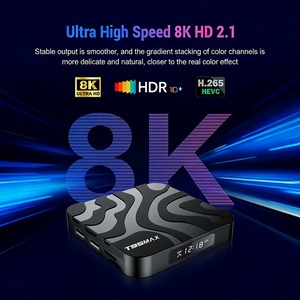 Boîtier <span class=keywords><strong>TV</strong></span> Allwinner H618 <span class=keywords><strong>T95</strong></span> Max Android 16 16 Go de RAM 4 Go/8 Go/128 Go/256 Go de ROM Wi-Fi double bande 5G Wi-Fi 6 pour 6.0 8K - Product Image 4