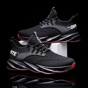 Vente en gros de nouvelles baskets décontractées à semelle épaisse pour l'été, semelle extérieure souple, respirantes, légères, chaussures de sport pour hommes - Product Image 6