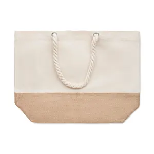 Sac de plage PANTAI en toile de coton, merchandising personnalisé - Product Image 2