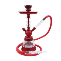 Chicha de Luxe Mazaya Effet Miroir, Kit Complet Portable en Acrylique et Alliage d'Aluminium, Abordable pour Fête
