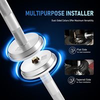 Profesional 10 buah bantalan roda Tekan Kit Universal bantalan balap dan segel Bushing Driver menginstal Set untuk bantalan instalasi