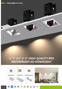 <span class=keywords><strong>Spot</strong></span> encastré LED rond blanc ETL 4 pouces 30W IP65 pour hôtel, CCT réglable, 110V - Product Image 5