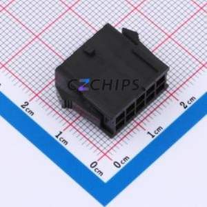 43020-10R Housing (Wire-to-Board / Wire-to-Wire) P=3mm Connector ( Jack Structure: 2x5P )( Pitch: 3mm )( Row Spacing: 3mm ) - Product Image 1