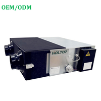 Système de ventilation à récupération de chaleur pour école, échangeur de chaleur à flux croisé, contrôle centralisé 800 m3/h CMH, Modbus RS485, purification PM2.5