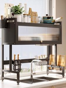 Escurridor de Platos de Acero Inoxidable de 3 Niveles, Diseño Flexible, Tipo Vertical, para Almacenamiento de Utensilios de Cocina - Product Image 6