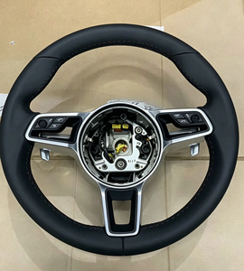 Volante de Fibra de Carbono a <span class=keywords><strong>Precio</strong></span> de Fábrica al por Mayor para <span class=keywords><strong>Porsche</strong></span> Macan, Panamera, Cayman, Boxster, 718, 991, 911, Cayenne, Mejora de Equipamiento - Product Image 5