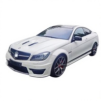 Nouveau kit carrosserie Mercedes-Benz Classe C W204 Pare-chocs avant/arrière Capot Ailes Jupes latérales Fixation par boulons Matériau PP Ajustement parfait à 100 %