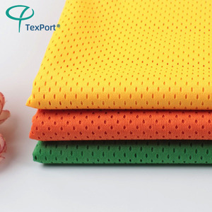 Thoáng Khí Lỗ Jersey <span class=keywords><strong>Bird</strong></span> <span class=keywords><strong>Eye</strong></span> Vải Cho Thể Thao T-Shirt Đồng Phục Bóng Rổ Nhanh Chóng Làm Khô Lưới Vải 100% <span class=keywords><strong>Polyester</strong></span> Dệt Kim - Product Image 1