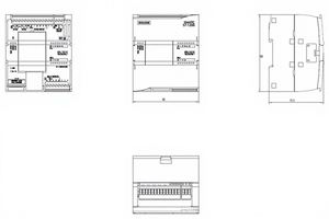 ซีพียู SIMATIC S7-1200 รุ่นดั้งเดิม 1211C คอมแพค DC/DC/รีเลย์ 6ES7211-1HE40-0XB0 ชุดจ่ายไฟ 20.4-28.8V - Product Image 6