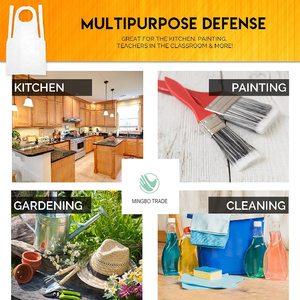 Tablier de cuisine jetable en PE sans manches pour restaurants et usage domestique - Imperméable et résistant à l'huile - Product Image 4