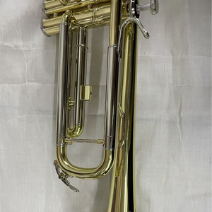 <span class=keywords><strong>Trompeta</strong></span> de Latón Amarillo <span class=keywords><strong>con</strong></span> Afinación BB, Diseño Famoso, Tamaño Bell 123cm, para una Interpretación Fácil - Product Image 3