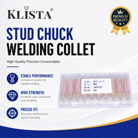 Collet de soudage M6 en cuivre haute résistance pour pistolet de soudage par points, consommable de remplacement