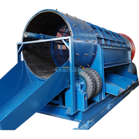 Machine à laver l'or mobile, tambour rotatif pour le lavage de l'or, broyeur rotatif pour l'usine de lavage de l'or dans les mines d'argile