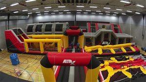Lớn Inflatable công viên chủ đề ngoài trời các chướng ngại vật trò chơi Inflatable lâu đài bouncy Inflatable vui vẻ thành phố sân chơi để bán - Product Image 5