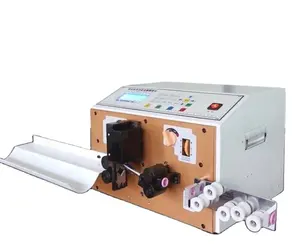 Automatic electric wire cable cutting and stripping machine wire cutting stripping