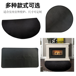 Protector de Chimenea de 36 Pulgadas, de Vidrio Cerámico Resistente al Calor, Diseño Tradicional - Product Image 2