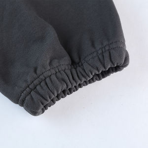 Felpa uomo tuta tuta e pantaloni 100% cotone 2 pezzi Set sportivo personalizzato ricamo Logo uomo tuta - Product Image 6