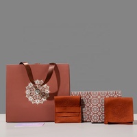 Boîte à bijoux en papier écologique personnalisée avec logo Lionwrapack, emballage cadeau fait main pour collier, bracelet, bagues