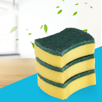 Éponge de nettoyage de cuisine au design populaire, éponge filtrante personnalisée avec logo, mousse PU multi-usages