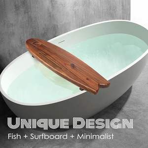 Grand <span class=keywords><strong>plateau</strong></span> de <span class=keywords><strong>baignoire</strong></span> avec pieds réglables <span class=keywords><strong>Plateau</strong></span> de bain en bois d'acacia pour <span class=keywords><strong>baignoire</strong></span> Table de bain Caddy Cadeau de spa de luxe pour la nouvelle maison Pendaison de crémaillère - Product Image 2