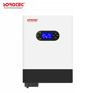 Onduleur solaire hybride <span class=keywords><strong>Sorotec</strong></span> 4Kw 6Kw Onduleur solaire en réseau et hors réseau avec deux sorties - Product Image 2