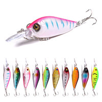 Leurre méné lumineux Wobbler pour la pêche à la carpe, appât artificiel idéal pour la pêche à la carpe, 11CM, 11.7G