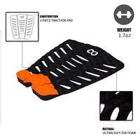 Surf 3M Colle Planche De Surf Traction Pad SUP Deck Grip Pad Surf Avant Queue Pad EVA Feuille De Mousse pour Planche De Surf