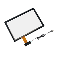 Factory Wholesale Industrial LCD Panel Monitor 15.4" Inch Capacitive Touch Screen