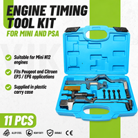 Kit d'outils de calage moteur 11 pièces pour MINI Cooper R55 R56 Peugeot Citroën 1.4 1.6 VTi THP N12 EP3 EP6 EP6DT EP6DTS Valvetronic