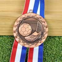 Medalla Personalizada para Maratón, Fútbol, Judo, Taekwondo, Gimnasia, Trofeo Deportivo de Metal Dorado con Cinta