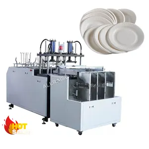 Fabrieksuitlaat Automatische Wegwerp Papieren Plaatmachine Voor Het Maken Van Papierplaatvormende Machine