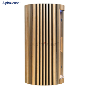 Salles portatives rondes de <span class=keywords><strong>sauna</strong></span> de vapeur de <span class=keywords><strong>sauna</strong></span> infrarouge lointain de 1 personne avec la musique - Product Image 3