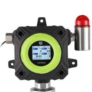 Monitor de Gas Fijo IECEx ATEX con 4 Detectores (CO, H2S, O2, CH4) para la Industria Petroquímica - Product Image 2
