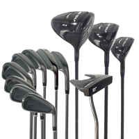 Ensemble complet de clubs de golf pour hommes avec logo personnalisé, driver en titane et fers 431SS usinés avec précision CNC pour OEM de marque