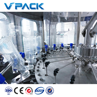 Ligne de production de remplissage d'eau pour usine de purification et d'embouteillage d'eau 12000 BPH, machine de remplissage et d'embouteillage