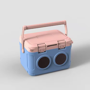 Nevera Portátil Resistente para Pesca en Hielo, 21L, Gran Capacidad, Ecológica, con Altavoz para Bebidas y Alimentos, con Logo - Product Image 4