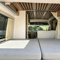 Matelas de luxe en mousse à mémoire de forme à pression zéro pour camping-car, taille Queen/King, anti-acariens, respirant, protection de la colonne vertébrale, épaisseur personnalisable