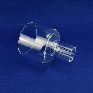 Tubo in vetro di quarzo trasparente ad alta purezza e resistente al calore, personalizzabile su base di disegni - Product Image 5