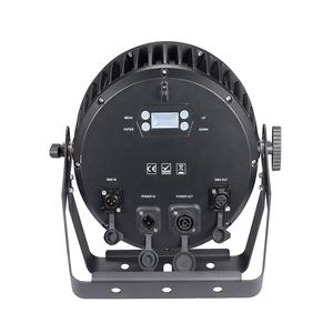 Faro LED <span class=keywords><strong>Par</strong></span> RGBW DMX512 da Esterno <span class=keywords><strong>5</strong></span>/8 Canali IP65 Impermeabile 30x10W CRI90 AC90-240V con 25 Lenti Angolo 3500K Bianco Caldo per Eventi e Palcoscenici - Product Image 6