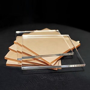 Cao minh bạch <span class=keywords><strong>Acrylic</strong></span> hữu cơ hội đồng quản trị xincongbang QC-9 0.6-3 mét tùy chỉnh nhà sản xuất bán hàng trực tiếp cắt laser khắc tùy chỉnh - Product Image 1