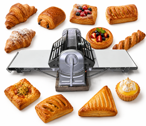 Machine à <span class=keywords><strong>pain</strong></span> commerciale, machine à rouler la pâte, machine à pâte à pizza, laminoir à pâte, machine à presser et à aplatir la pâte - Product Image 1