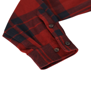 Camicie da Uomo in Cotone Organico 100% Eco-Friendly, Stile Buffalo Plaid, con Bottoni, per Uso Casual e Outdoor, Personalizzabili - Product Image 5