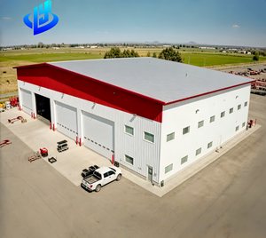 Nave Industrial y Taller Prefabricados de Acero de Alta Calidad, Estructura de Acero Prefabricada Resistente al Fuego - Product Image 5