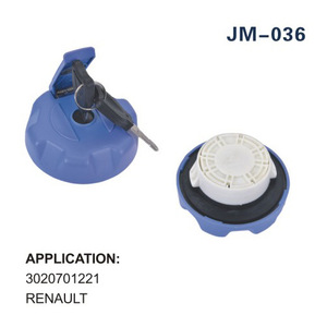ฝาปิดถังน้ำมัน JM-036 พลาสติกแบบมีกุญแจ สำหรับเรโนลต์ 3020701221 - Product Image 1