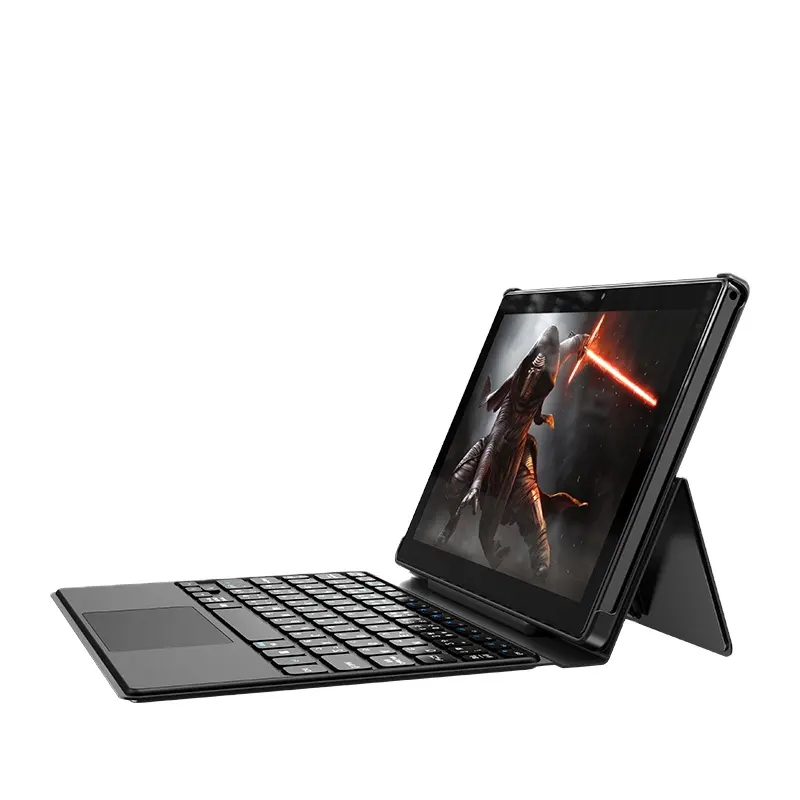 Tablet PC Windows 10.1 Inci 2in1 1280*800 IPS 3000MAh dengan Keyboard Permukaan Piksel Super Tinggi untuk Kelas Online Siswa