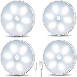 Luces <span class=keywords><strong>LED</strong></span> para Armario <span class=keywords><strong>con</strong></span> <span class=keywords><strong>Sensor</strong></span> <span class=keywords><strong>de</strong></span> <span class=keywords><strong>Movimiento</strong></span>, <span class=keywords><strong>Luz</strong></span> Inteligente para Dormitorio <span class=keywords><strong>con</strong></span> Batería Recargable USB y <span class=keywords><strong>Sensor</strong></span> <span class=keywords><strong>de</strong></span> <span class=keywords><strong>Movimiento</strong></span> para Interiores - Product Image 1