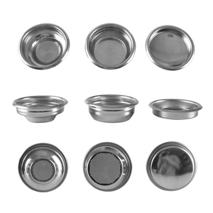 Portafiltro de Café para Máquina de Espresso <span class=keywords><strong>Delonghi</strong></span> Naked, de Acero Inoxidable sin Fondo, con Mango de Madera, de 49 mm, 51 mm, 54 mm, 58 mm, E61 - Product Image 5