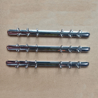 Benutzer definierte A4 A5 A6 A7 A8 Mehrfarbige Metallringe Datei Ordner Mechanismus Buch Lose blatt Binder Ring für Planer Notizbuch Tagebuch