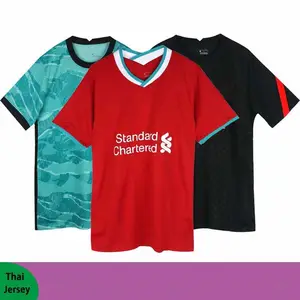 2020 2021 Nieuwe Manen Voetbal Jersey Salah Voetbal Game Shirt Tops Thai Kwaliteit Fans Versie