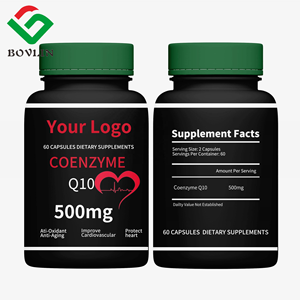 Cápsulas de Coenzima <span class=keywords><strong>Q10</strong></span> Ubiquinol <span class=keywords><strong>Q10</strong></span>, 500 mg/1000 mg, 98% de Pureza, Suplementos para el Cuidado de la Salud al por Mayor OEM para Apoyo Antioxidante - Product Image 3